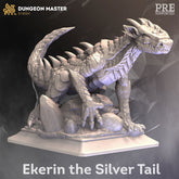Ekerin The Sliver Tail - The Printable Dragon